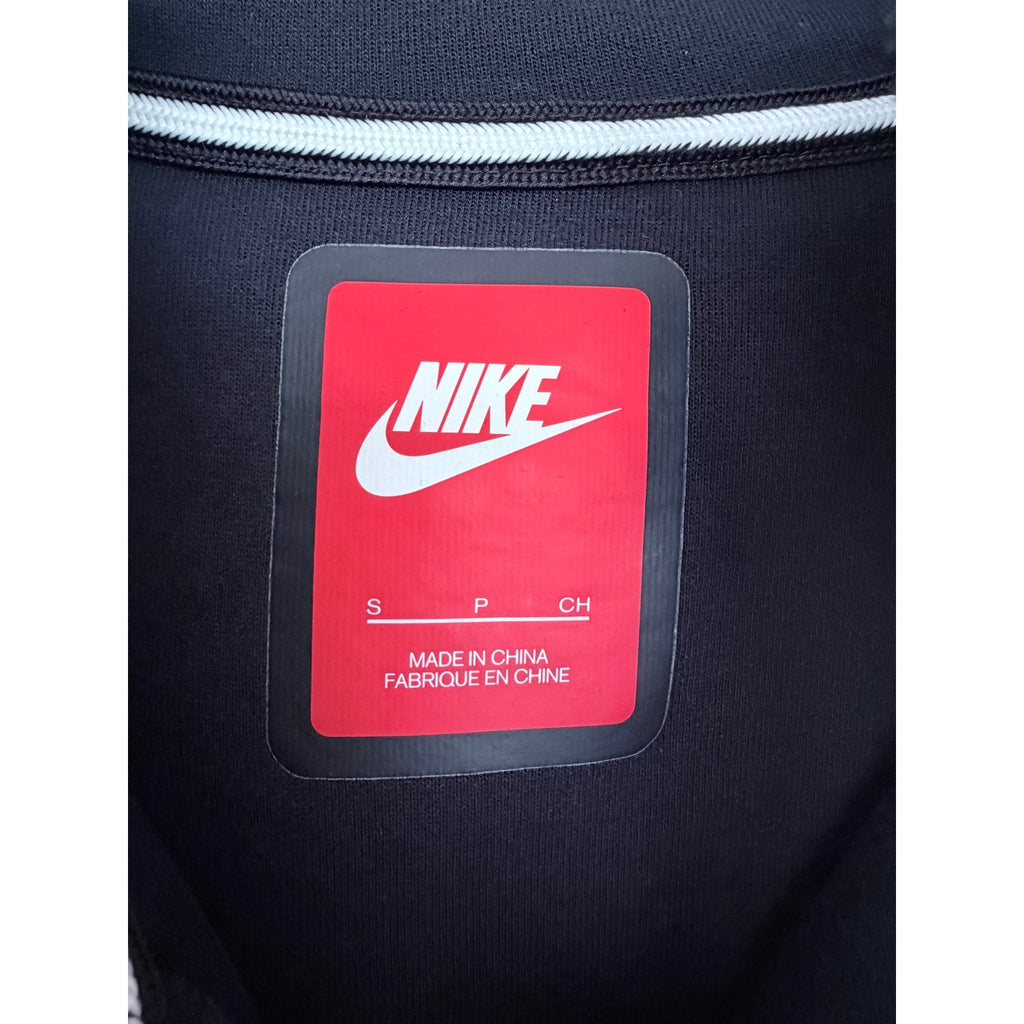 Nike Tech Fleece Hoodie Womens Small Black Full Zip Sweatshirt Jacket