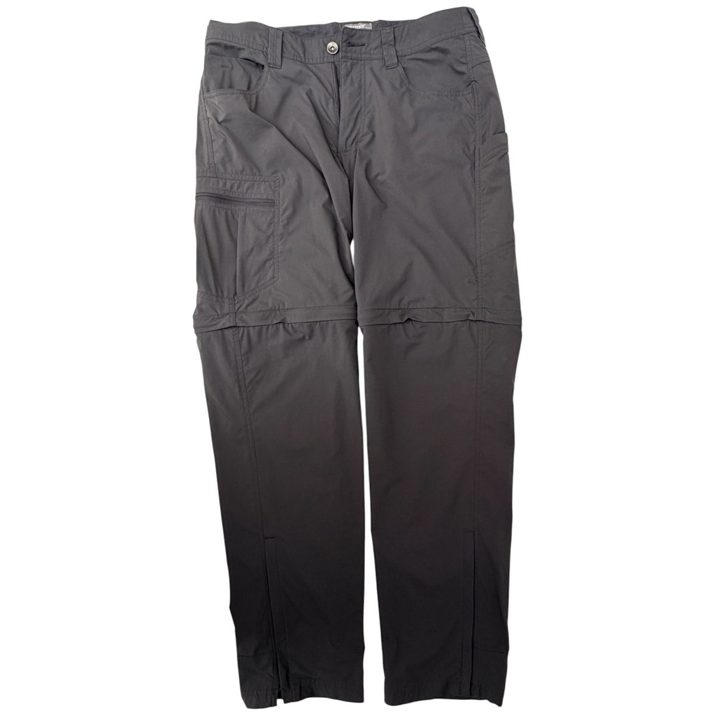 Marmot Convertible Hiking Pants Mens 32 Gray Zip Off Outdoor