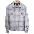 Quiksilver Plaid Quilted Jacket Mens Large