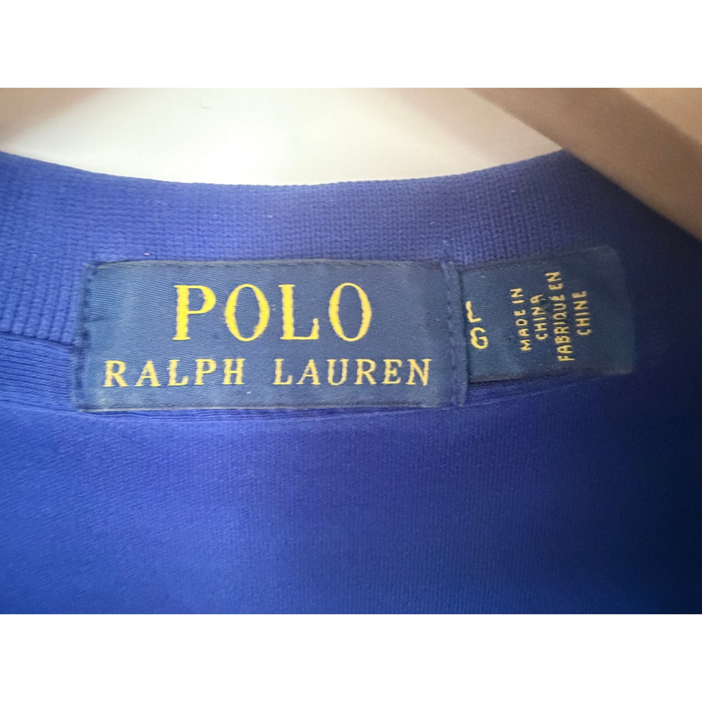 Polo Ralph Lauren Mens Polo Shirt Blue Short Sleeve Pony Logo Golf Casual XL