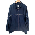 Nike Windbreaker Jacket Mens XXL Navy Full Zip Lightweight Track Jacket