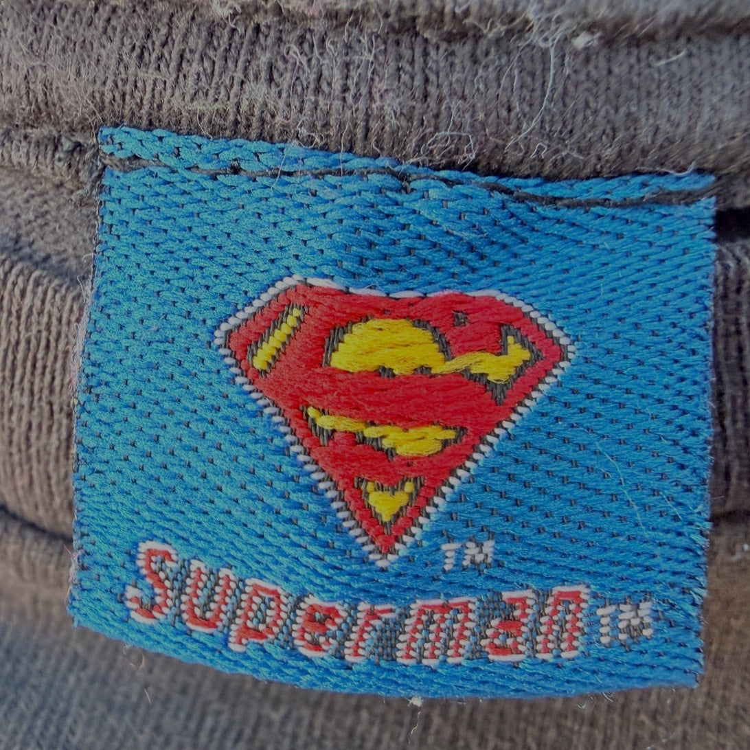 Superman Graphic T Shirt Mens Small Black DC Comics Superhero Tee