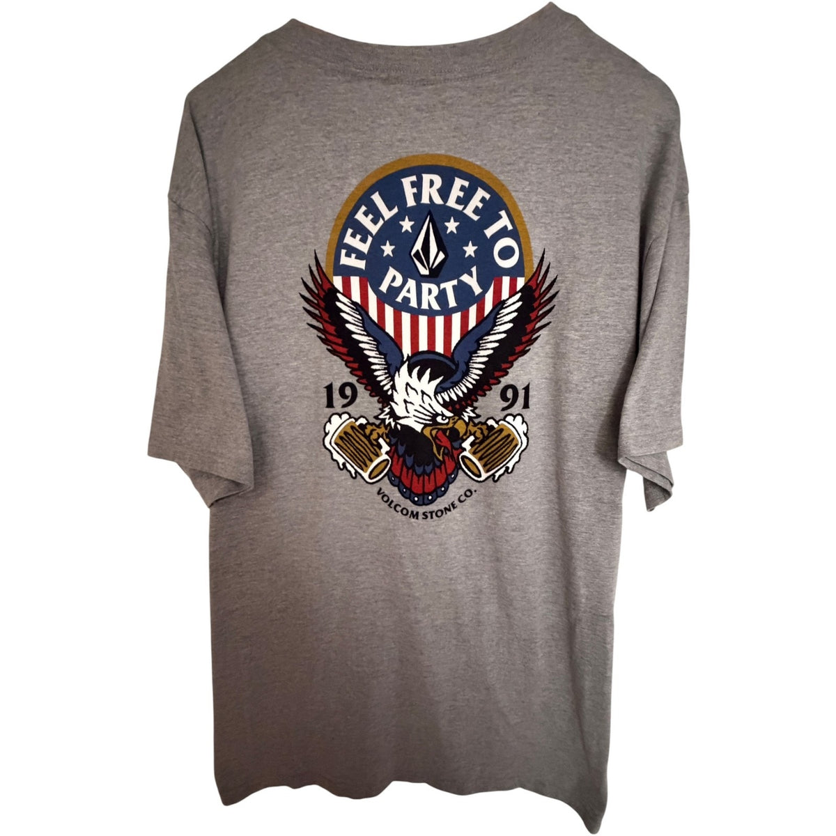 Volcom Black True To This /TTG Cotton T-Shirt - Men's 2XL