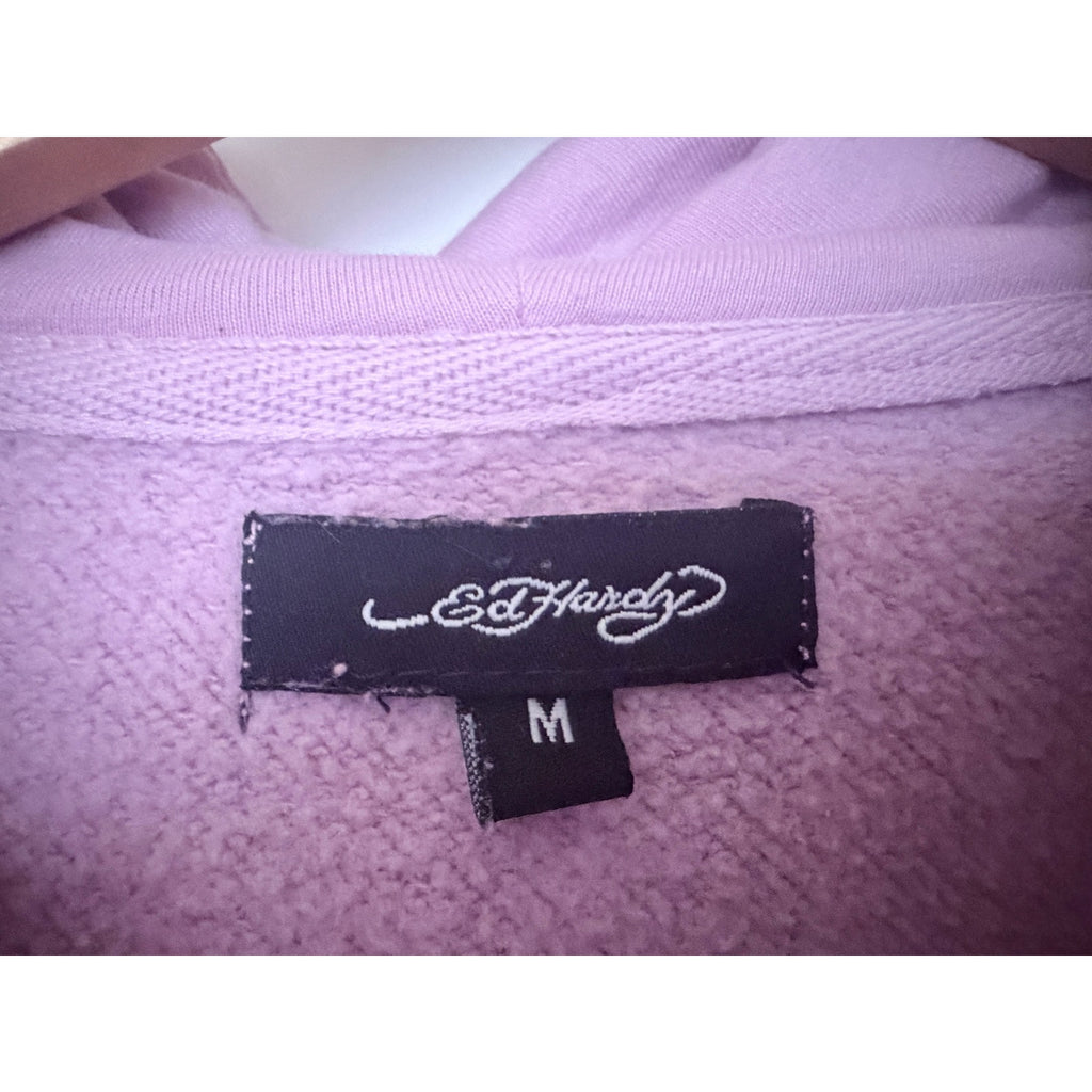 Ed Hardy Love Kills Slowly Hoodie Womens M