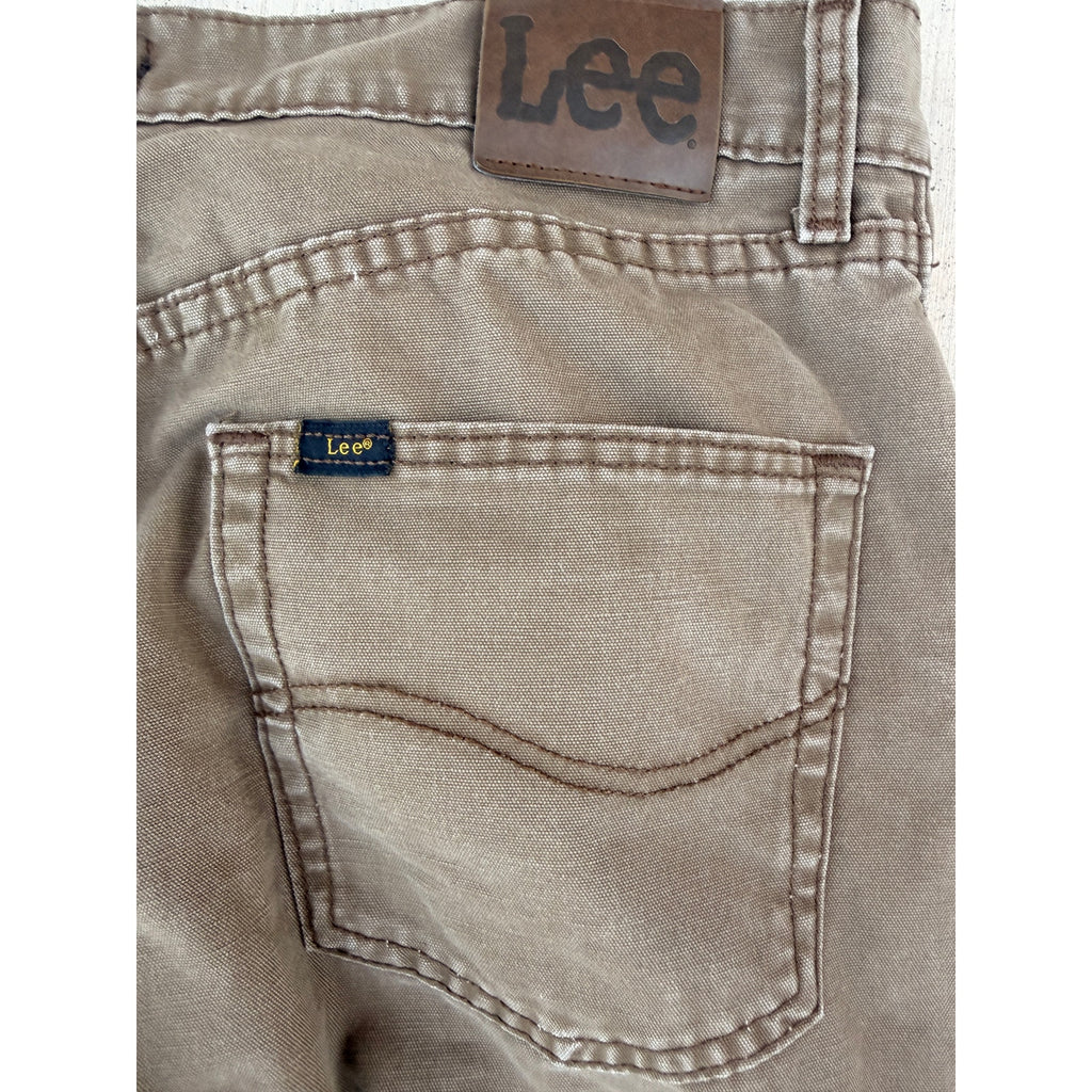 Lee Straight Fit Khaki Pants Mens 32x30 Casual Work Pants