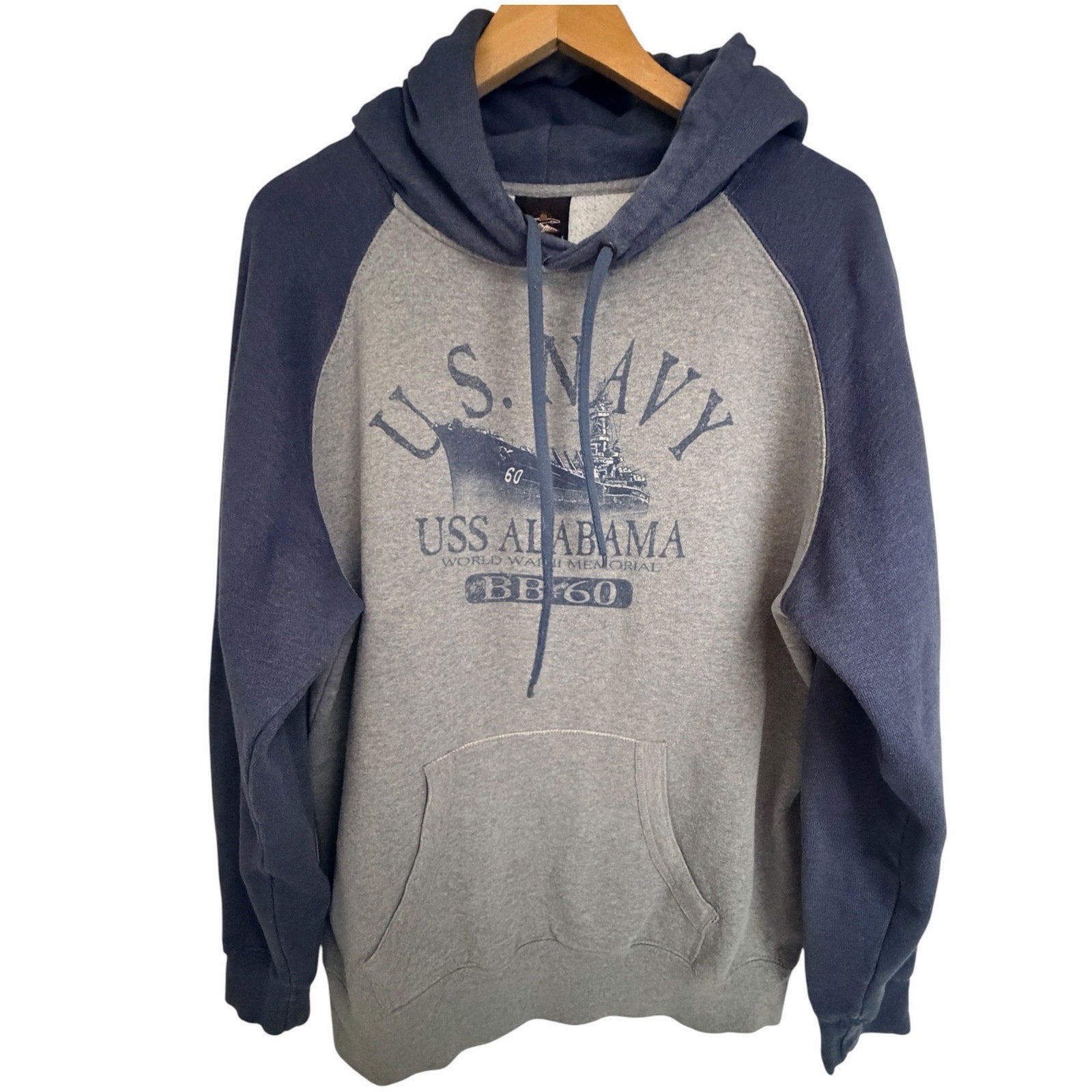 Prairie Mountain USS Alabama Hoodie Mens XXL