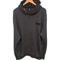 Volcom Men's Gray Fleece Hooded Hoodie — front view