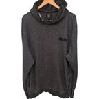 Volcom Men's Gray Fleece Hooded Hoodie — front view