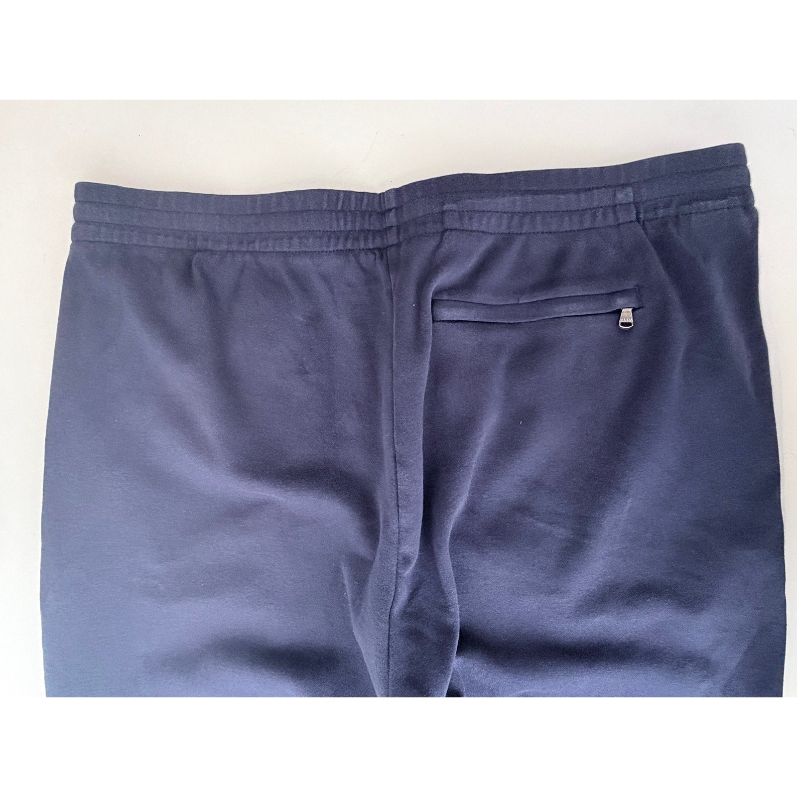 Polo Ralph Lauren Mens Large Navy Track Pants White Side Stripe Pony Logo