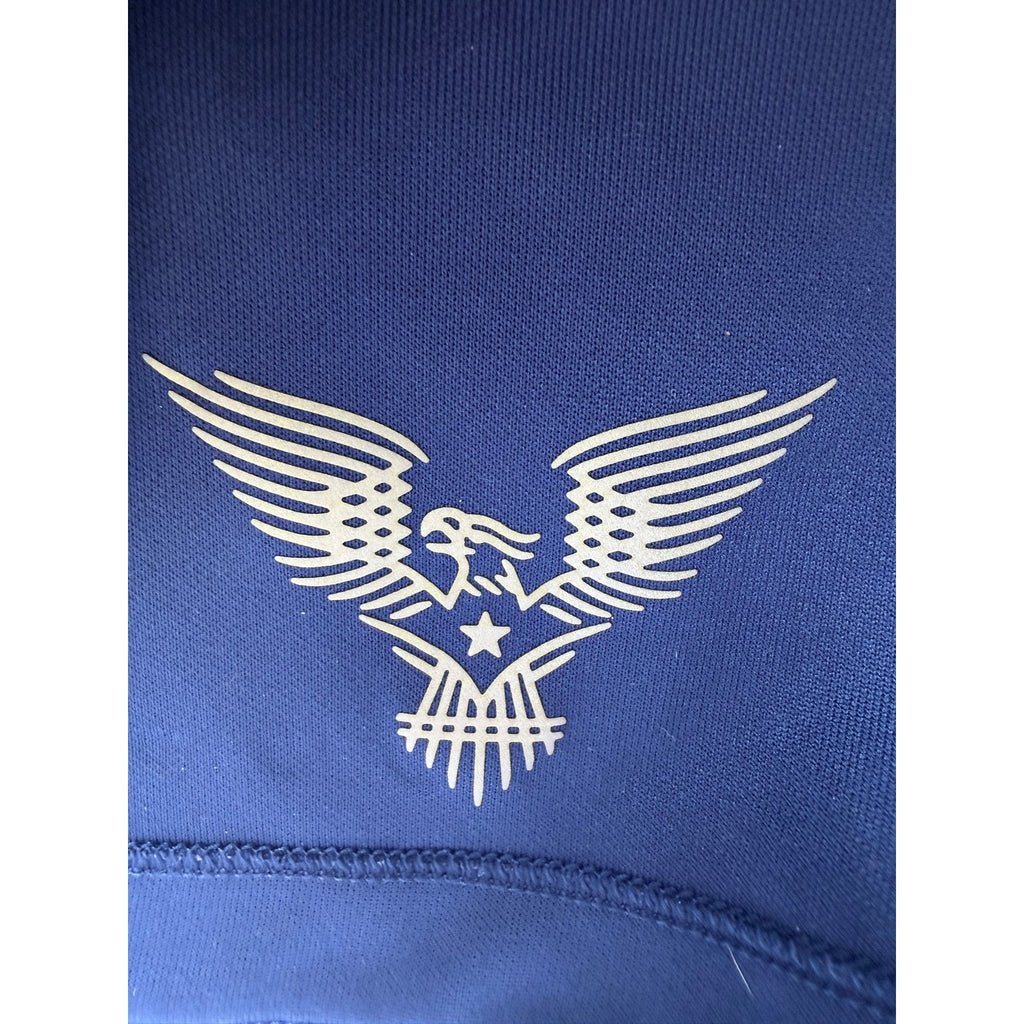 Nike Team USA Track Jacket Mens Large Navy Blue Full Zip Olympic Zip Up