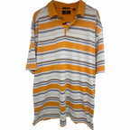 Callaway Golf, Stretch Pique, Striped Polo, Golf Shirt, Short Sleeve