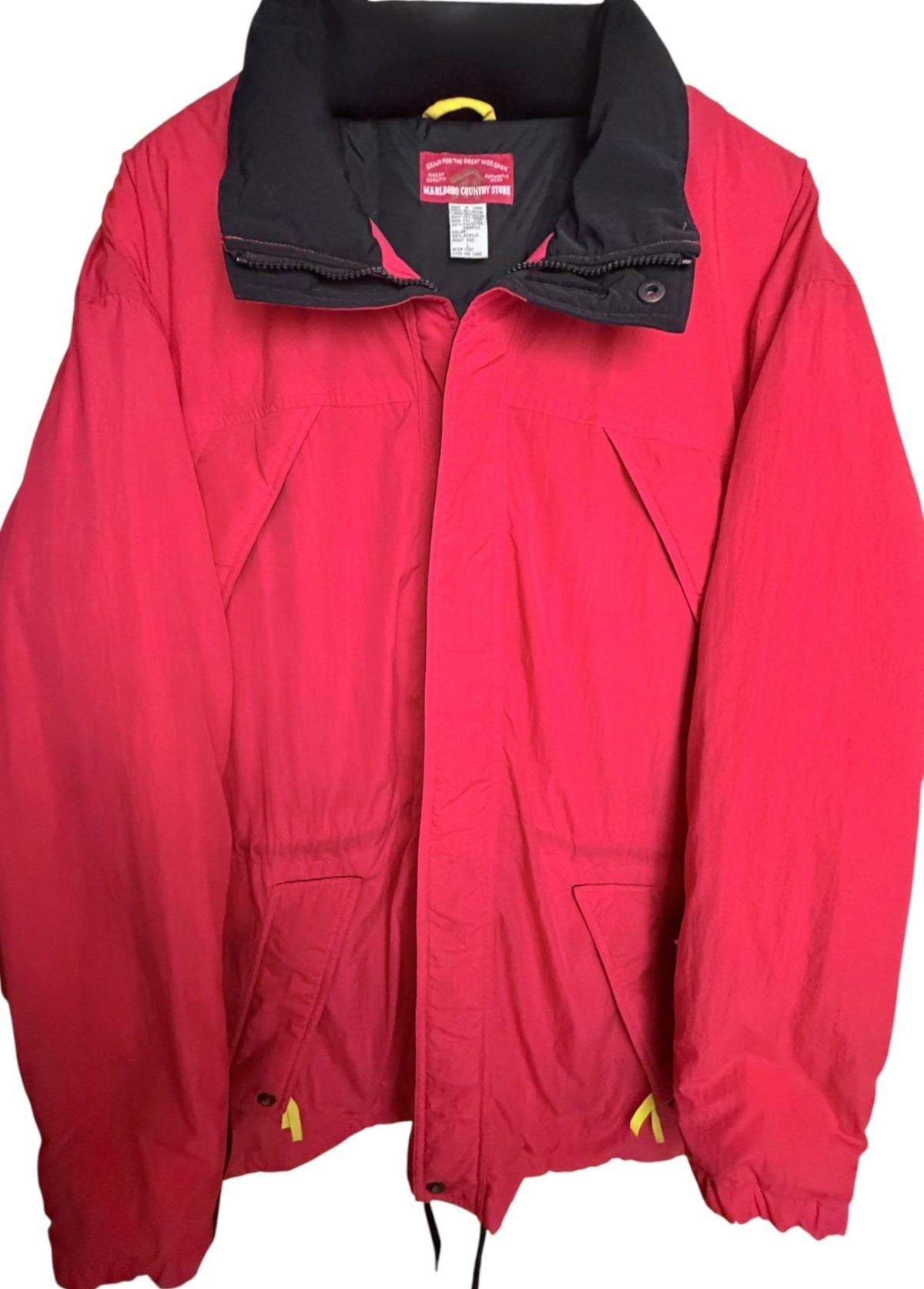 Marlboro Country Store Men's Red Marlboro Jacket — front view