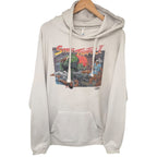 Milltex Men's Off-White Street Fighter II Hoodie — front view