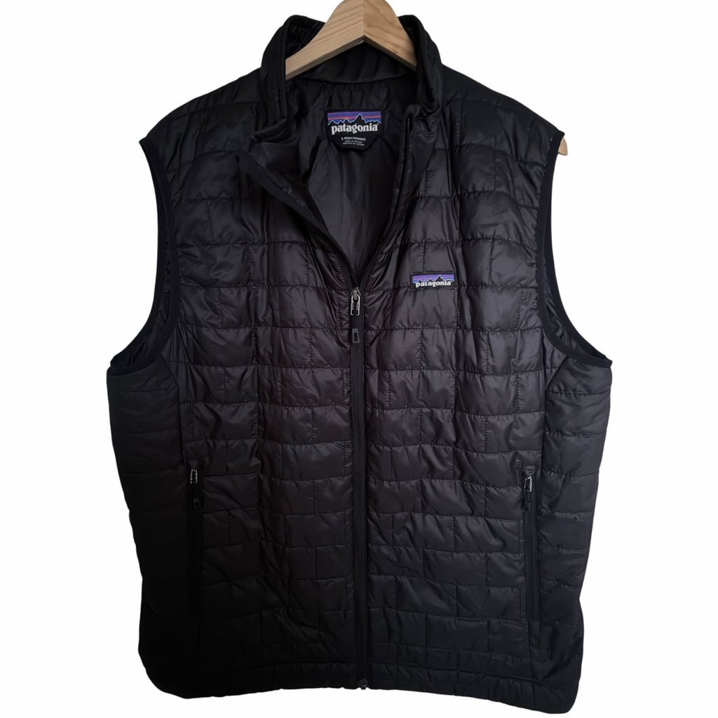Patagonia Nano Puff Vest Men's Large Black