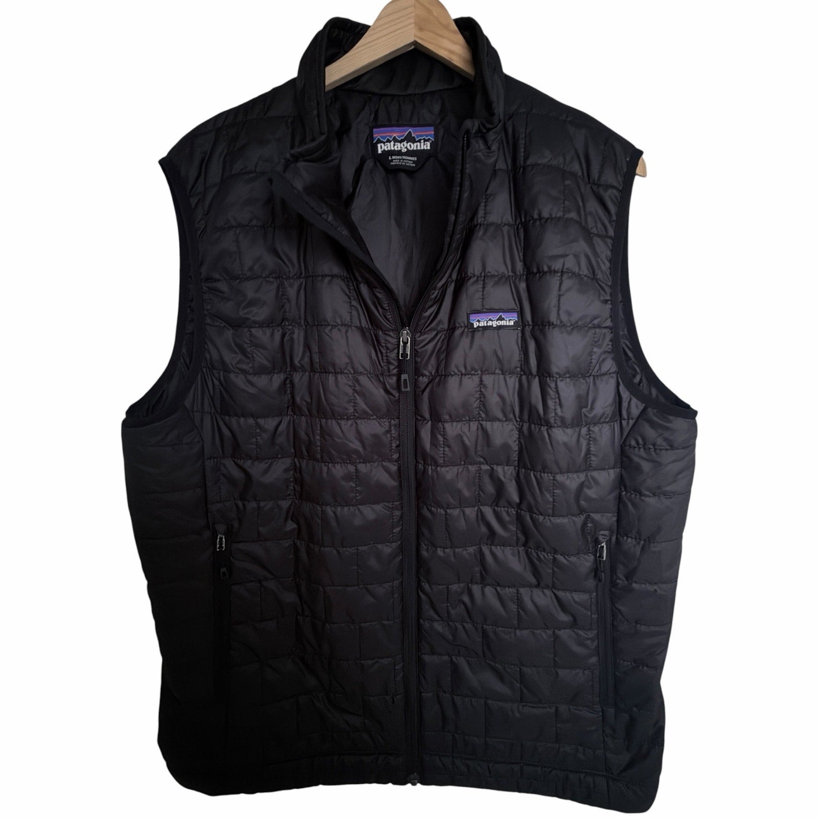 Patagonia Nano Puff Vest Men's Large Black
