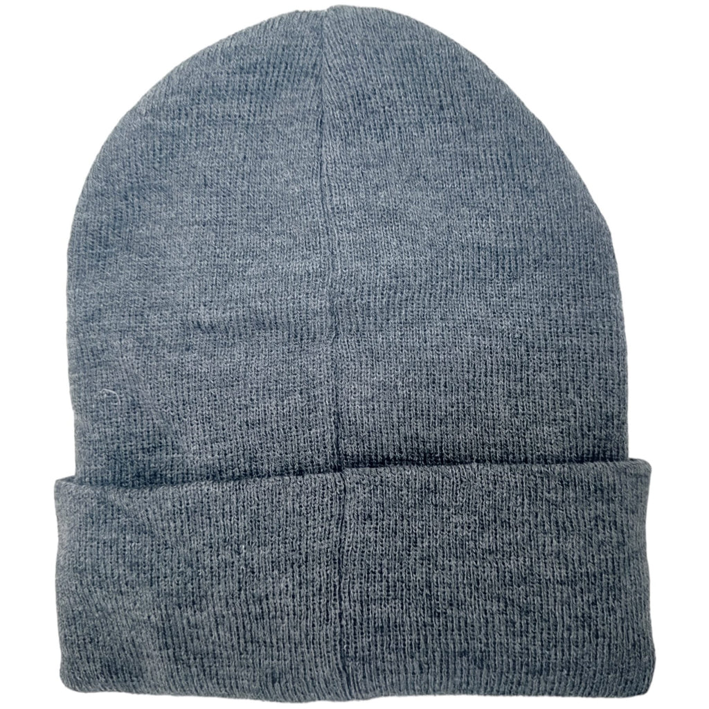 John Deere Men's Gray Fleece Beanie — back view