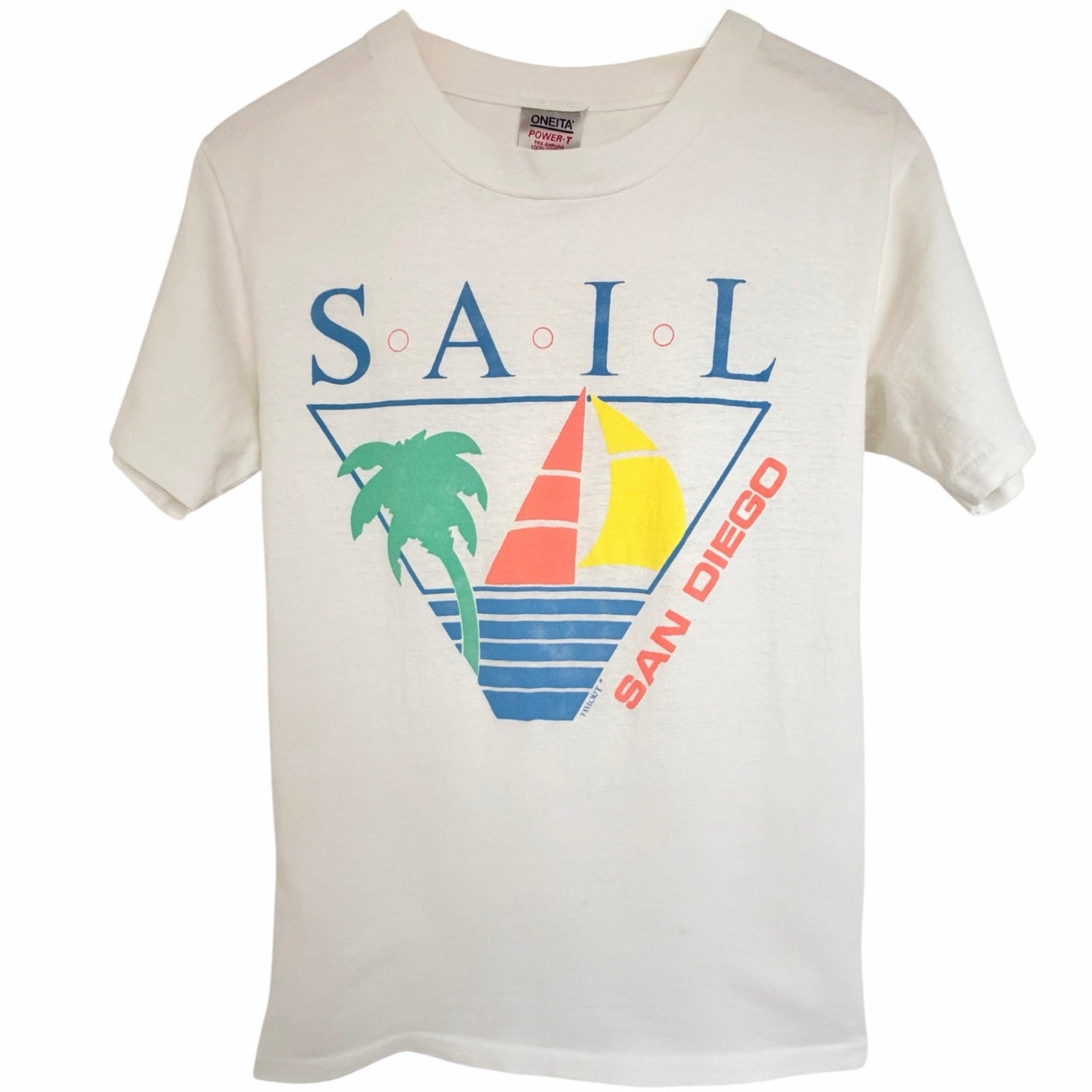 Vintage 1987 Sail San Diego Tee Mens M