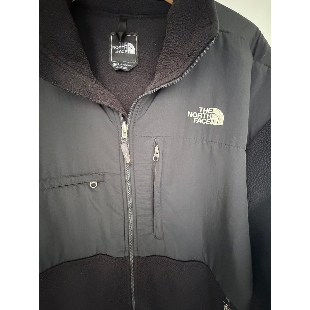 The North Face Denali Fleece Jacket Mens XL Black Full Zip Polartec Outdoor