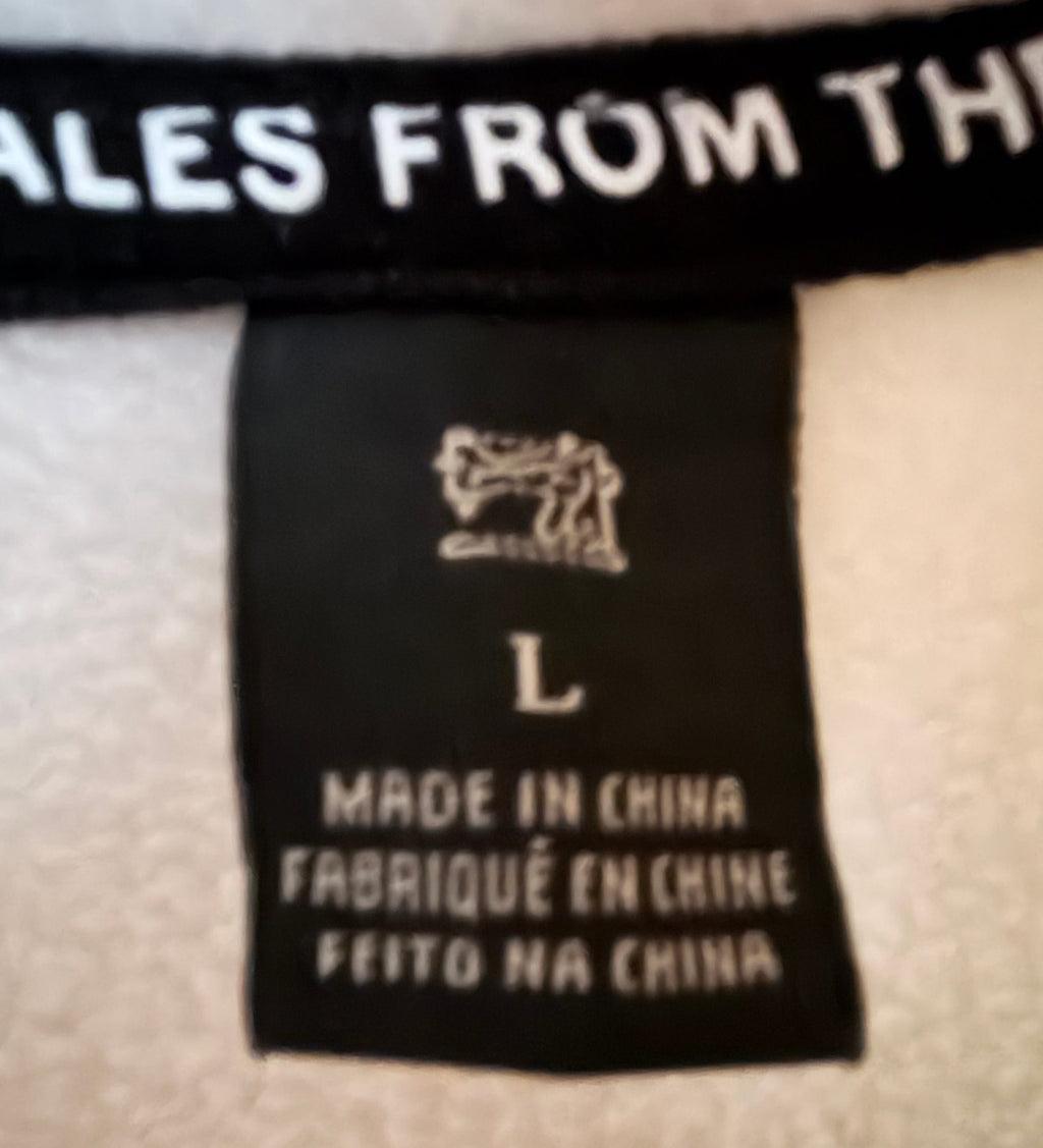 Scotch & Soda Men's White Tales From the North Fleece — brand label