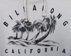 Billabong Women's Gray Fleece Hooded Hoodie — view 4