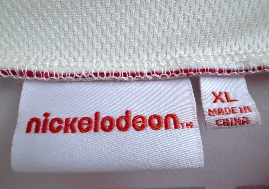 Nickelodeon Men's White Rugrats Baseball Jersey — brand label