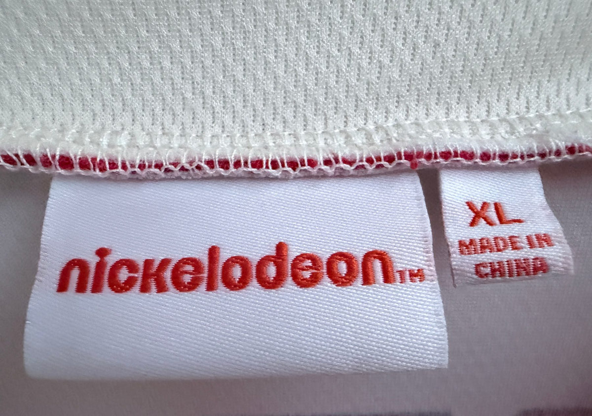Nickelodeon Men's White Rugrats Baseball Jersey — brand label