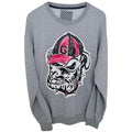 Gameday Social Men's Gray Georgia Bulldogs Sweatshirt — front view
