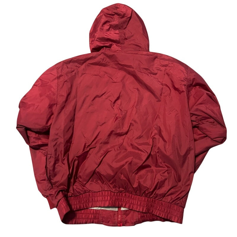 Arizona Cardinals Jacket Mens Medium Red NFL Gameday Hooded Vintage