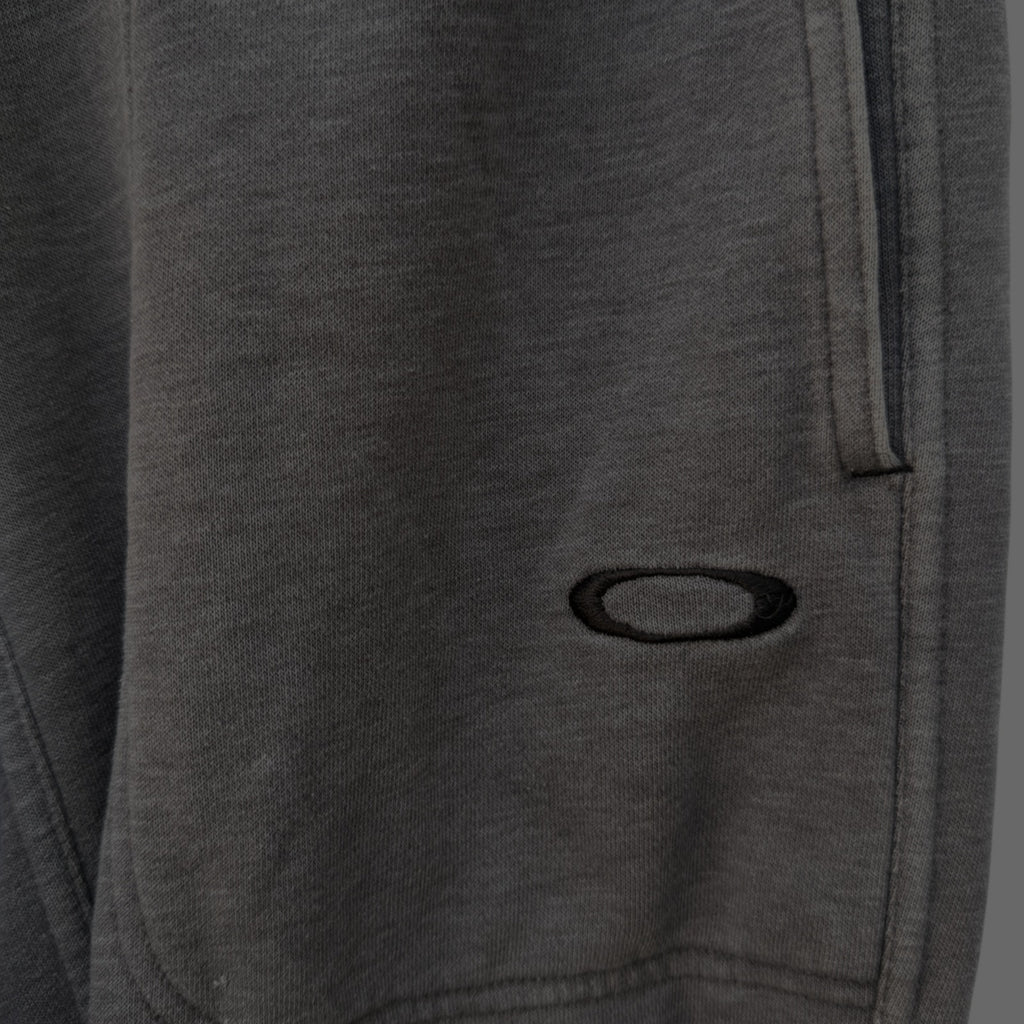 2000s Oakley Fleece Jogger Sweatpants Womens Petite Small Gray Athletic Logo