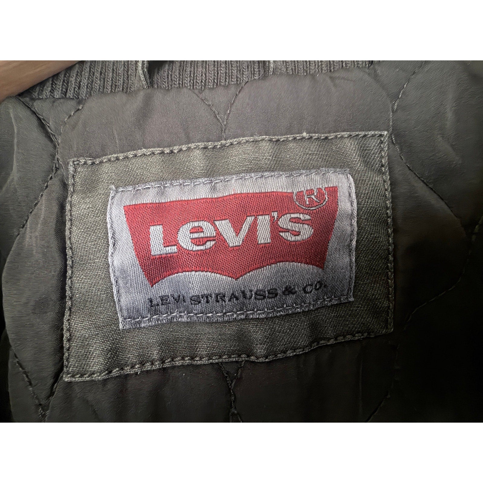 Levi's Olive Utility Jacket Mens XXL