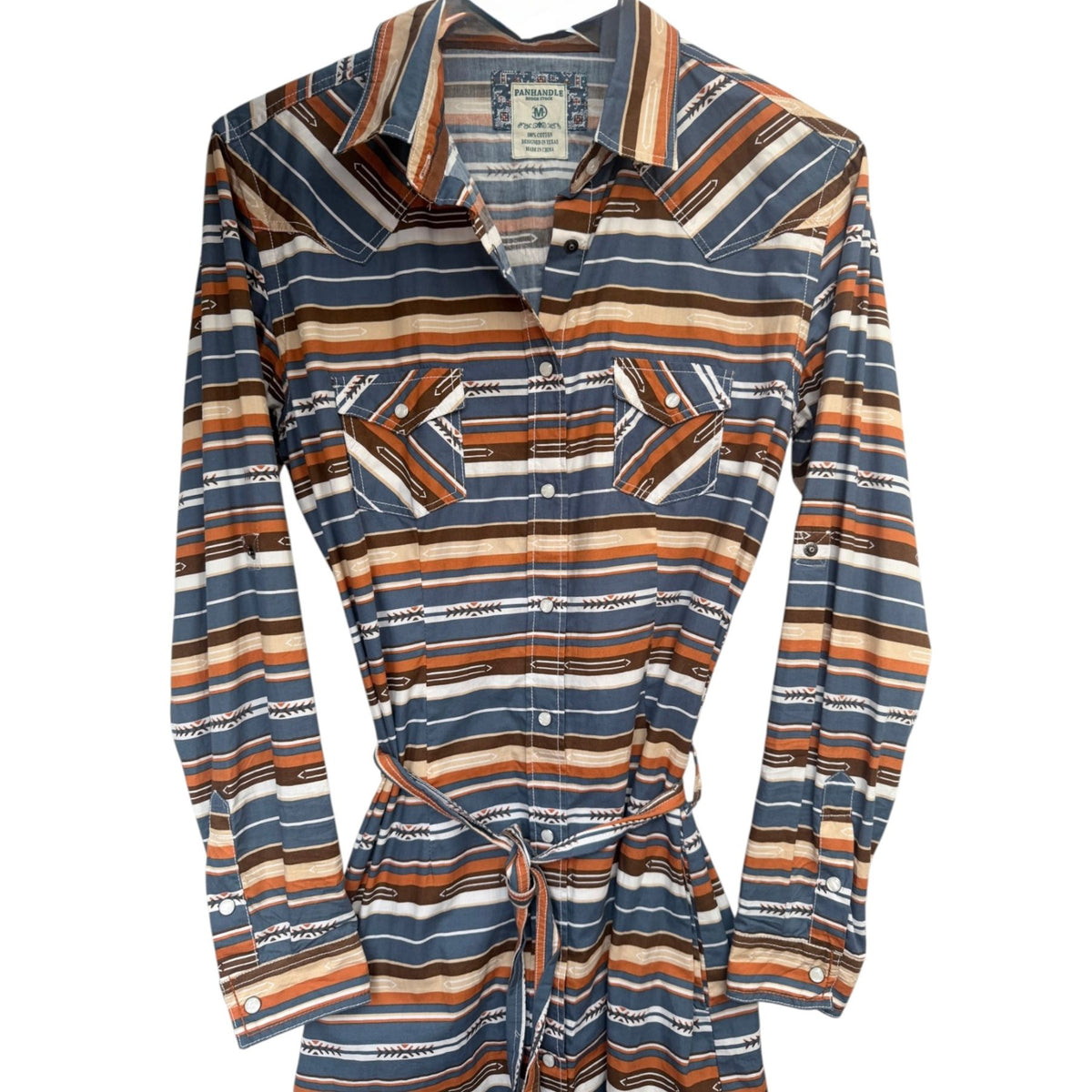 Panhandle Rough Stock Women's Blue Rough Stock Dress — view 5