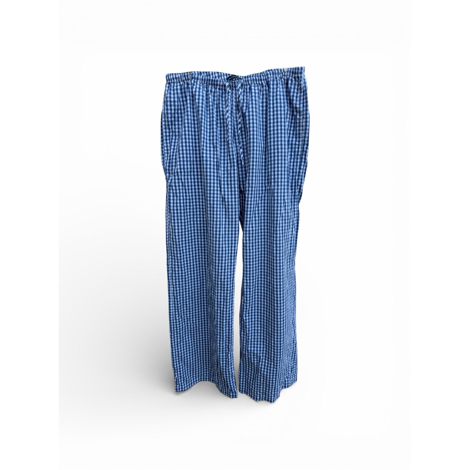 Brandy Melville Blue Gingham Pajama Pants Womens One Size Lounge Pants