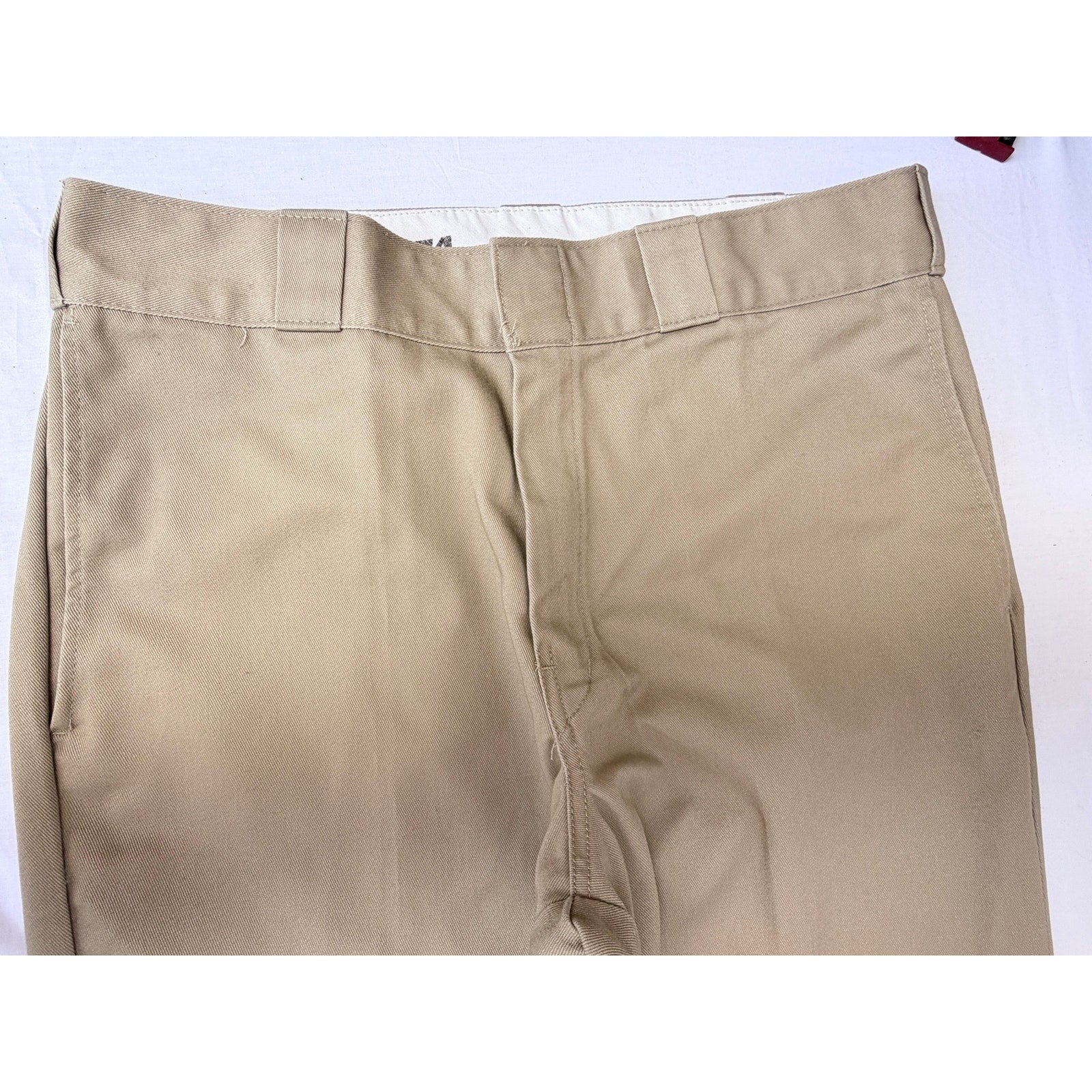 Dickies 874 Work Pants Mens 33x31 Khaki Straight Leg Original Fit Uniform