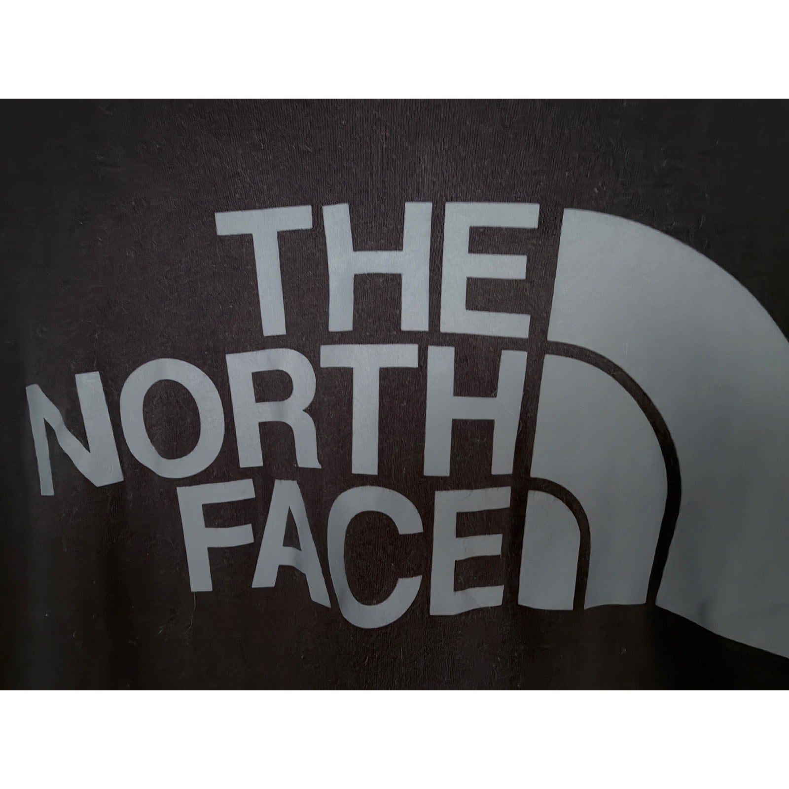 The North Face T Shirt Mens XL Black Big Logo Short Sleeve Outdoor Tee