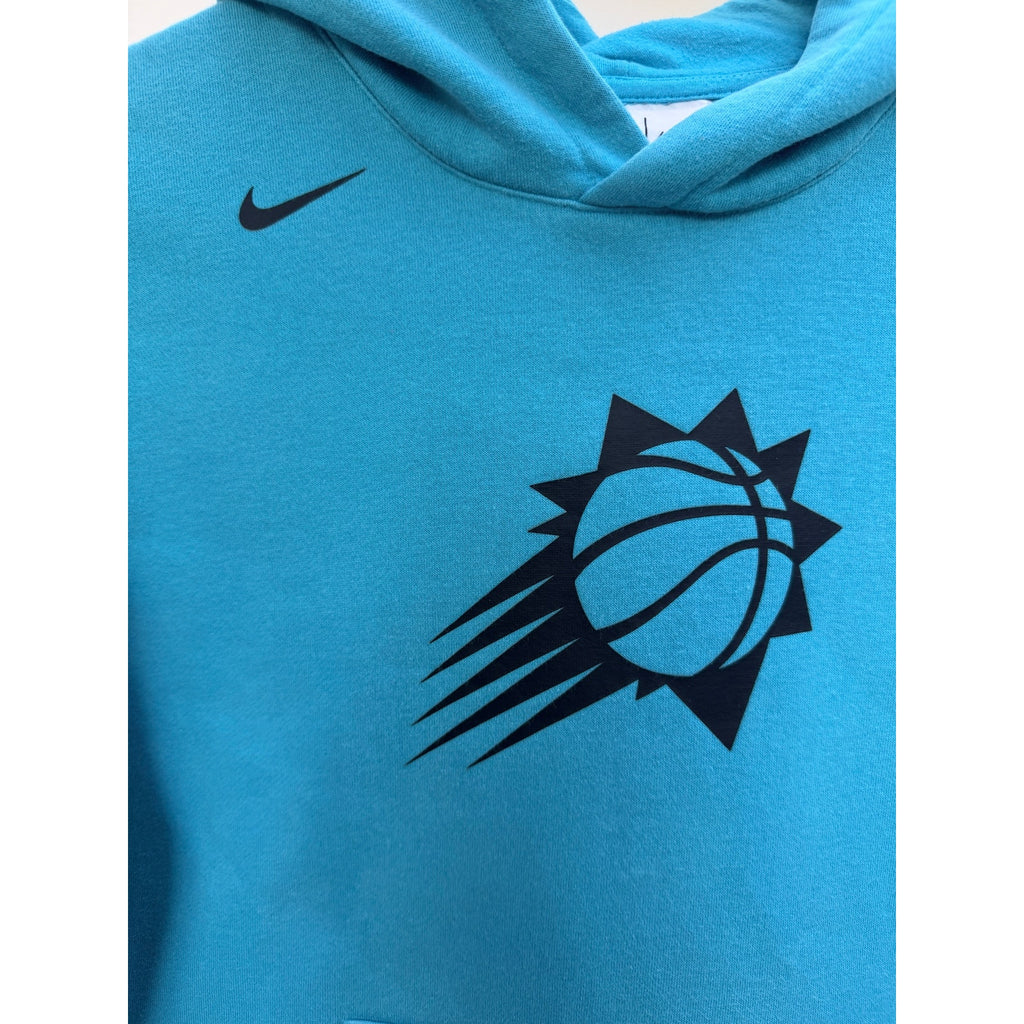 Nike Phoenix Suns Hoodie Youth Medium Teal NBA Basketball Pullover Kids