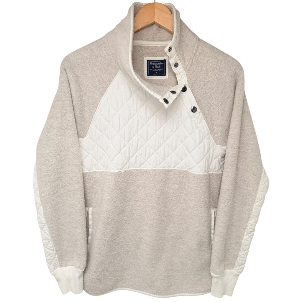 Abercrombie & Fitch Women's Beige Fleece — front view