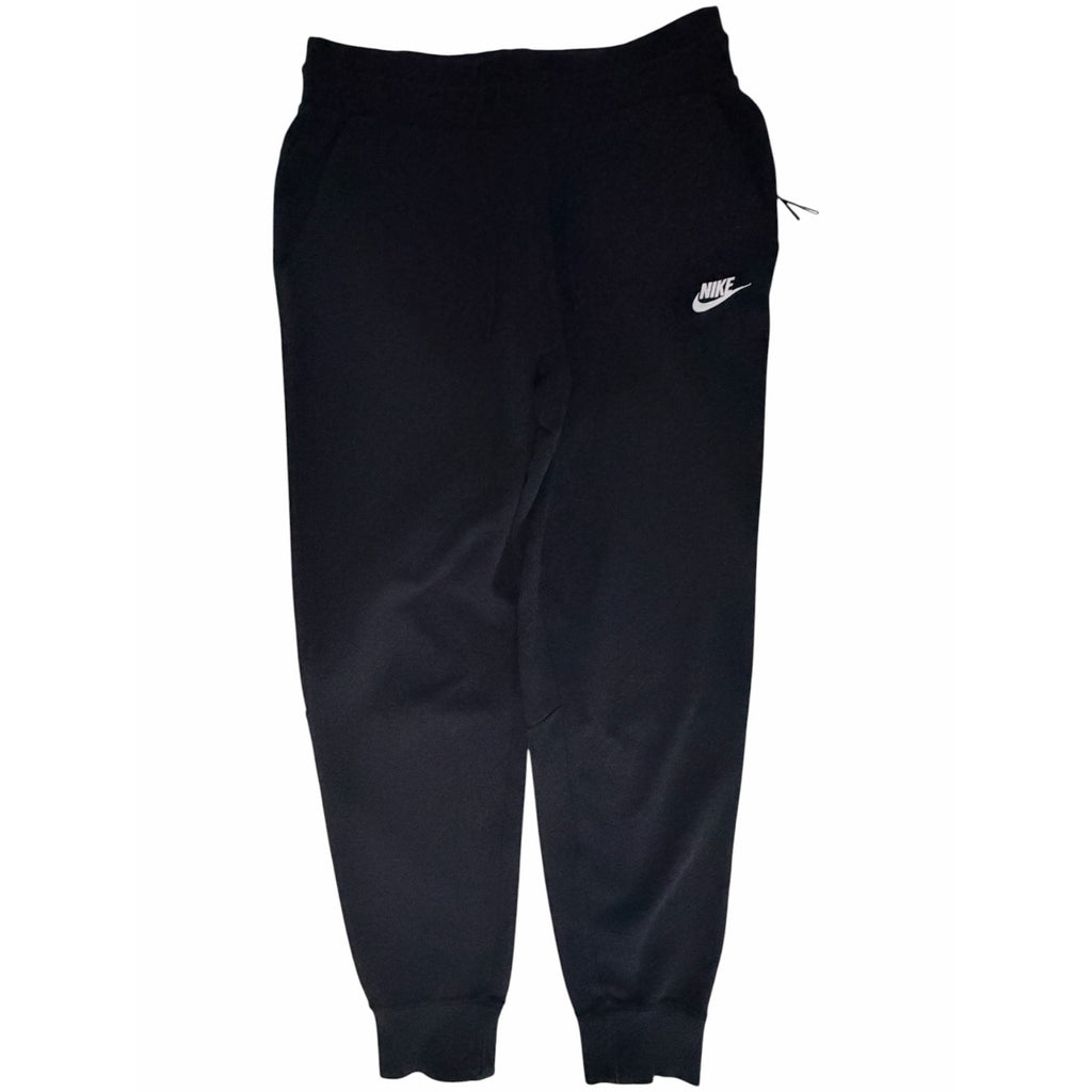 Nike Futura Logo Fleece Jogger Sweatpants Men's Small Black Zip Pocket