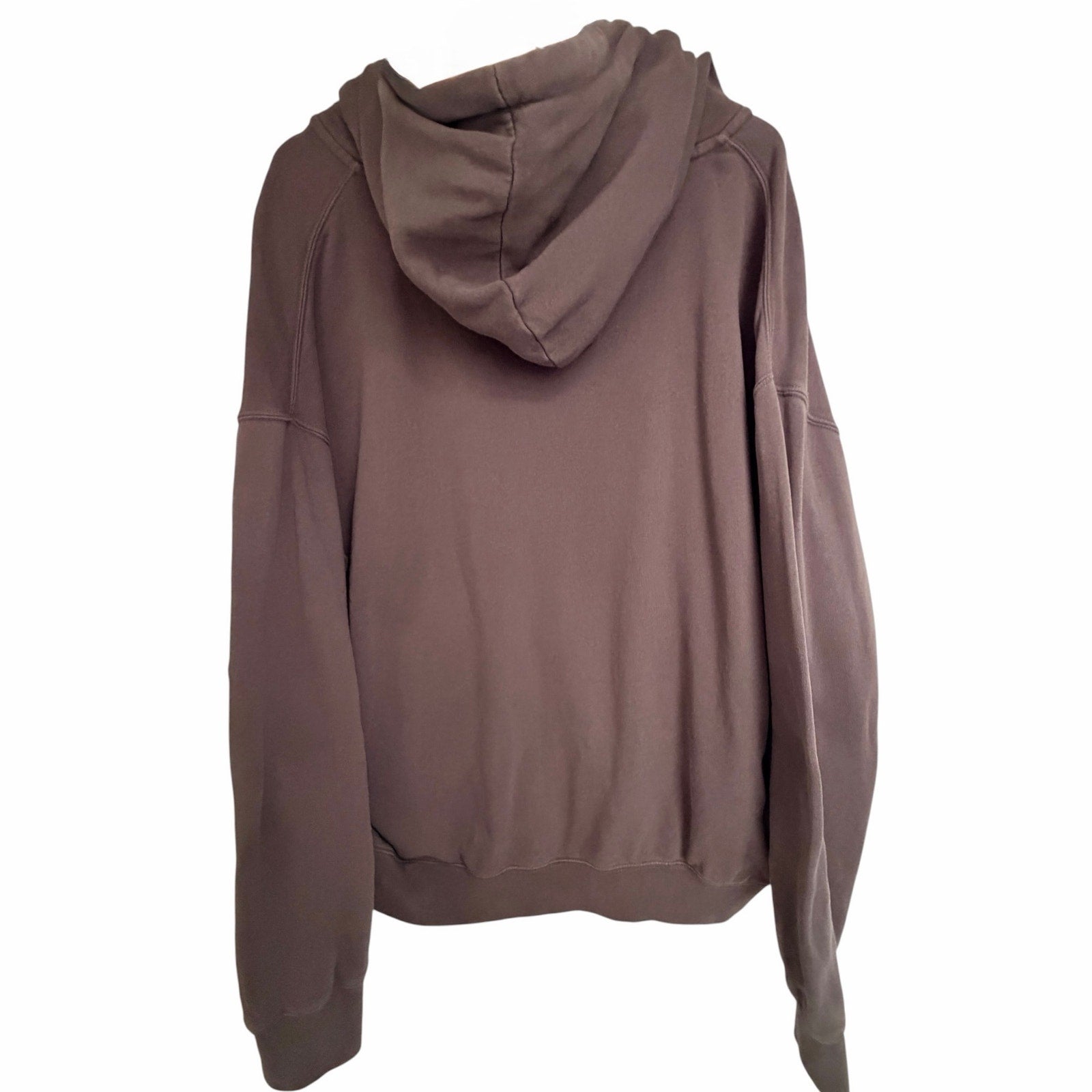 Brandy Melville Brown Zip Hoodie One Size