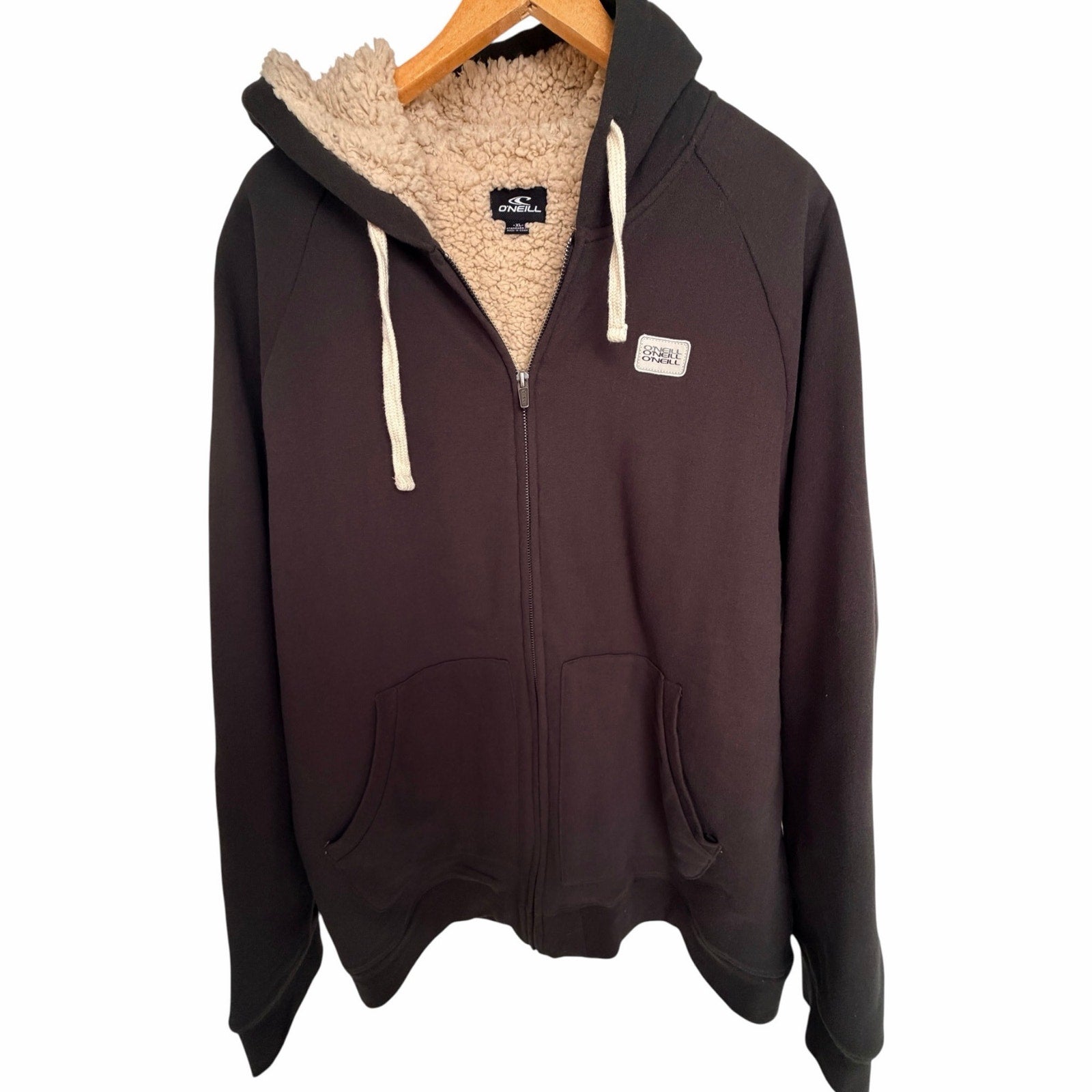 O'Neill Sherpa Lined Full Zip Hoodie Mens XL