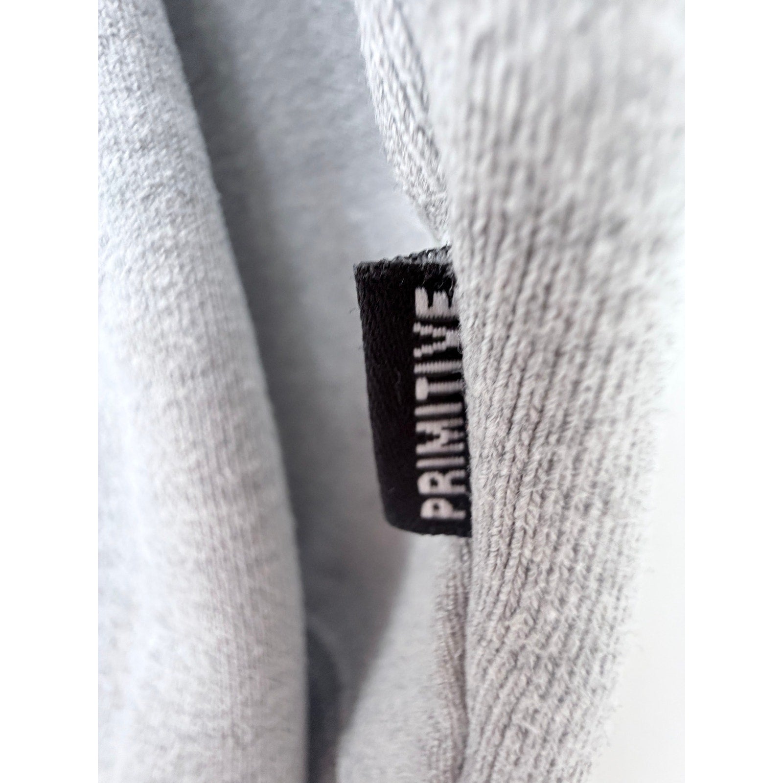 Primitive Skateboarding Hoodie Mens XL Gray Grim Reaper Yin Yang Pullover