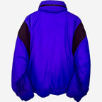 Steep Slopes Men's Blue Colorblock Full-Zip Jacket — back view