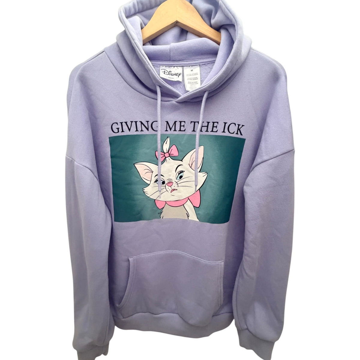 Disney Women's Purple Hoodie — front view