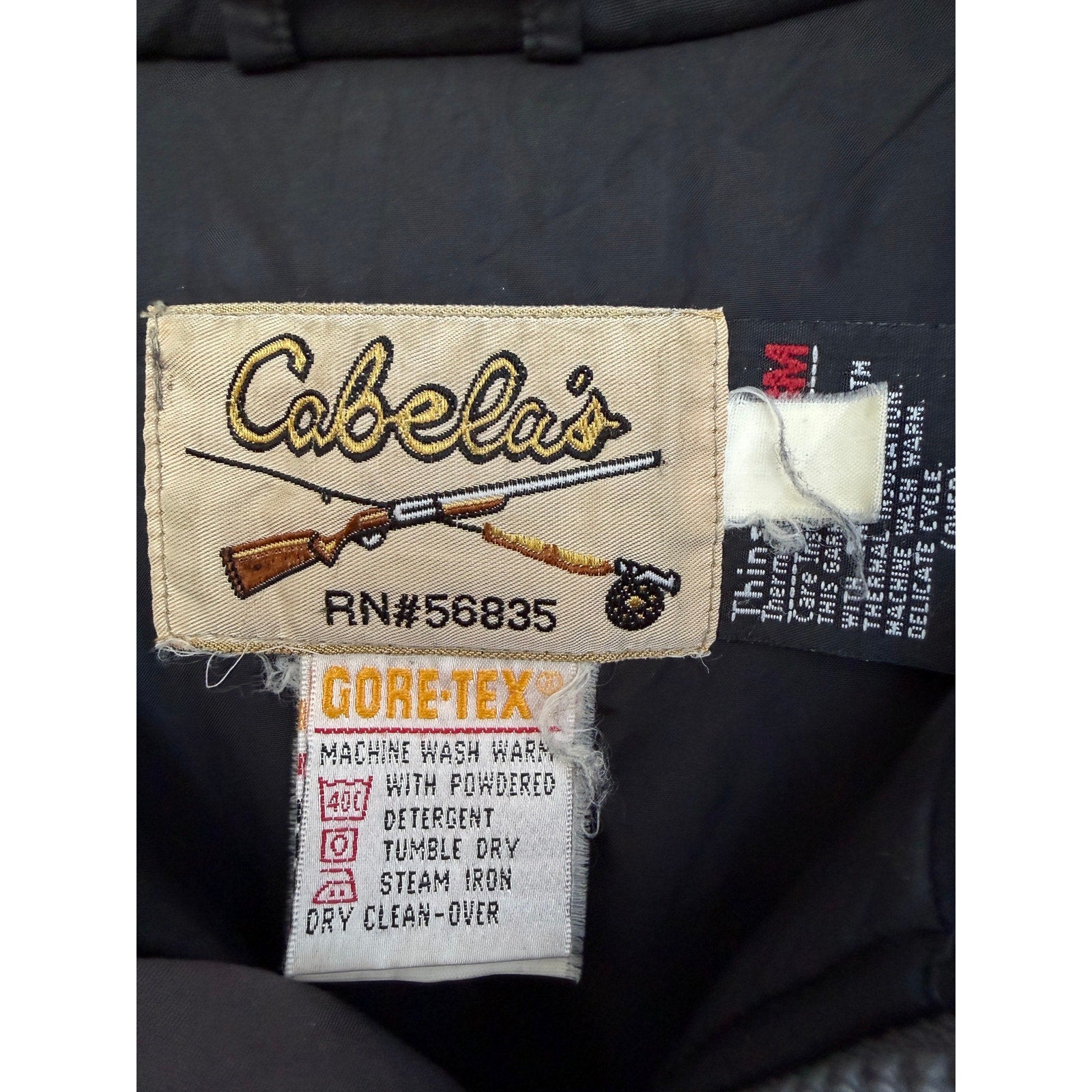 Cabela’s Insulated Hunting Jacket Mens Large Gray Outdoor Field Coat Full Zip