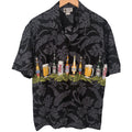 Aloha Republic Men's Black Button-Up — front view
