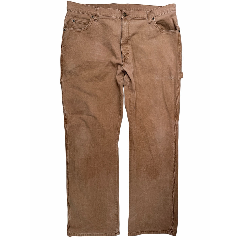 Dickies Carpenter Pants Mens 38x32 Brown Workwear Utility Pants