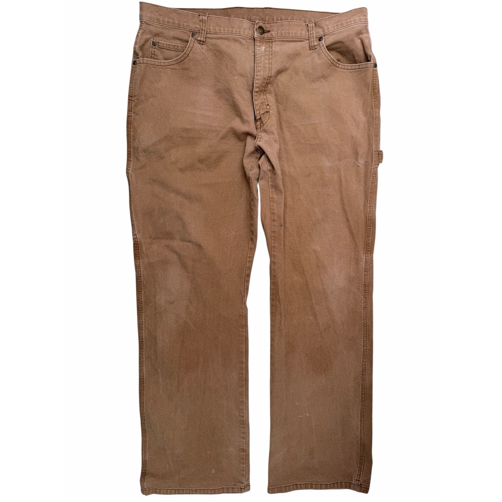 Dickies Carpenter Pants Mens 38x32 Brown Workwear Utility Pants