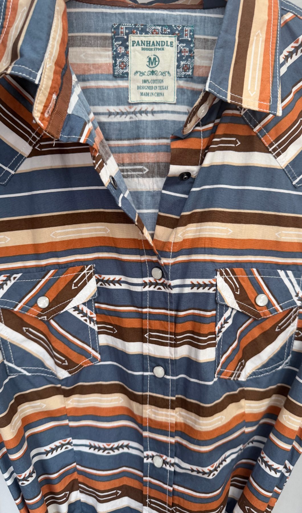 Panhandle Rough Stock Women's Blue Rough Stock Dress — view 4