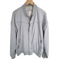 Arnold Palmer Mens Golf Windbreaker Jacket Gray Full Zip Lightweight XL