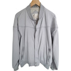 Arnold Palmer Mens Golf Windbreaker Jacket Gray Full Zip Lightweight XL