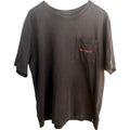 Carhartt Pocket T Shirt Mens Large Brown Relaxed Fit Workwear